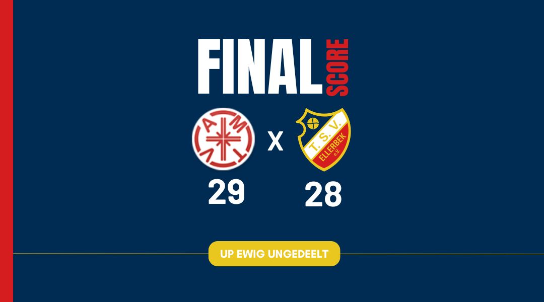 AMTV besiegt Ellerbek 29:28