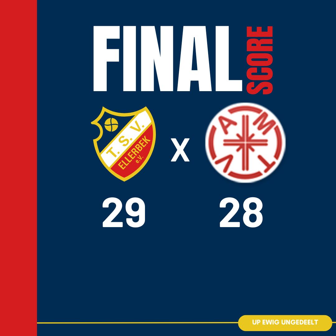 TSV Ellerbek gegen AMTV 29:28