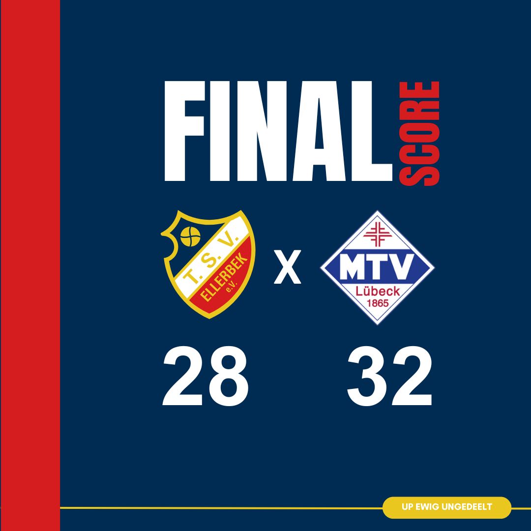 Ergebnis gegen MTV Lübeck